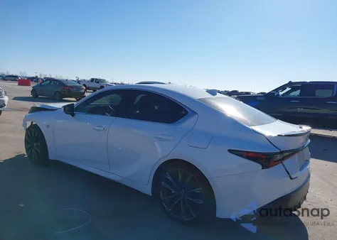 2022 Lexus Is 350 F Sport z USA, uszkodzony, nr VIN JTHGZ1B23N5051140